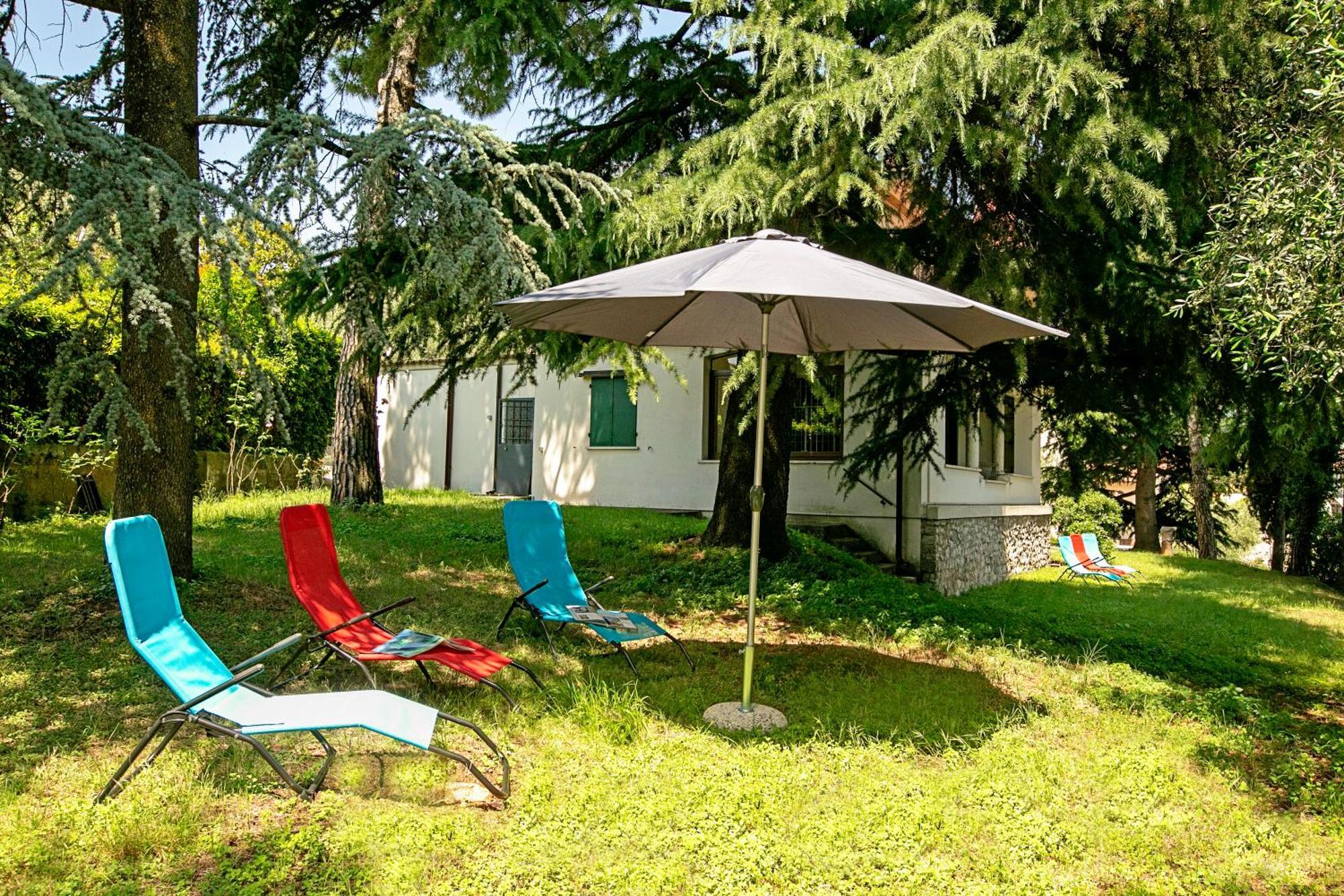 Villa Alberti 900M From Garda Lake - Happy Rentals サロ エクステリア 写真